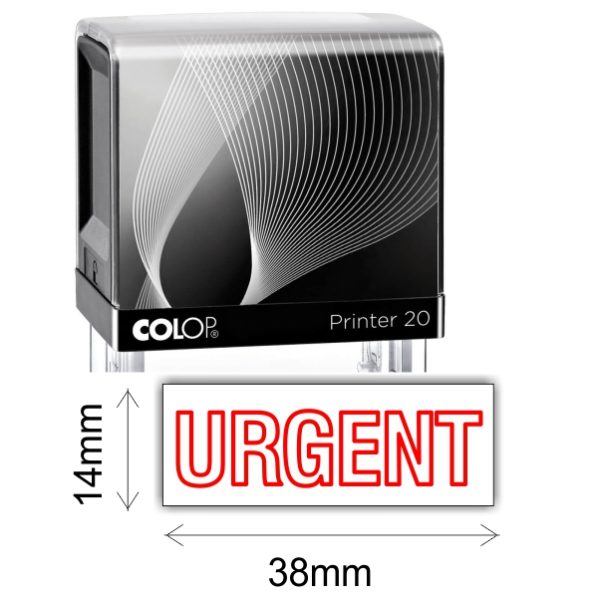 Tampon encreur "URGENT"